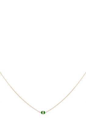 The Single Chlorine Necklace, 18k Yellow Gold & Diamonds